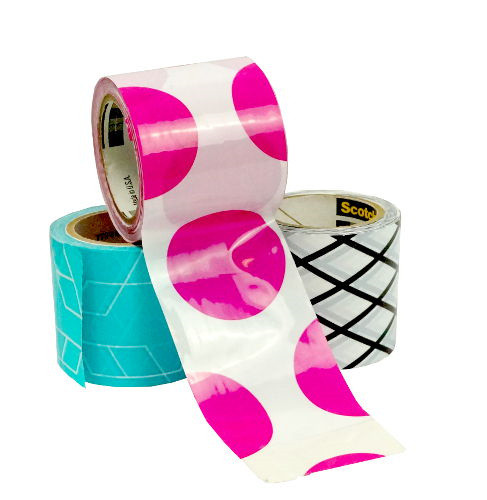 3M COLORFUL PACKING TAPE PKG(6)
