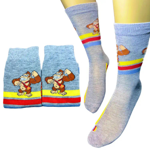 SOCKS, MENS CREW, DONKEY KONG