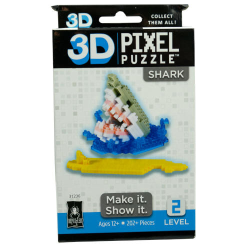 3D MINI BRICK SHARK PUZZLE