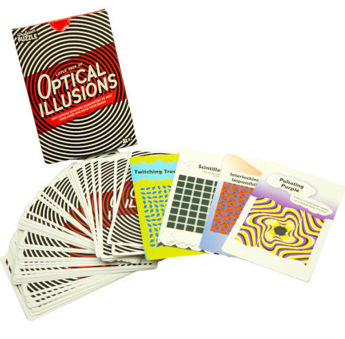 OPTICAL ILLUSION CARDS 50 CARDS
