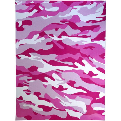 PINK CAMOUFLAGE MAGNET SHEETS