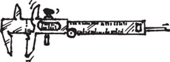 LOCKING STAINLESS STEEL CALIPERS