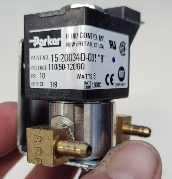 PARKER 110/120VAC NORMALLY CLOSED SOLENOID VALVE