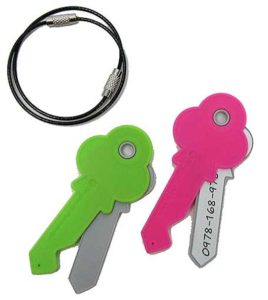 KEY-SHAPED TAGS MOBILE ME PLEASE