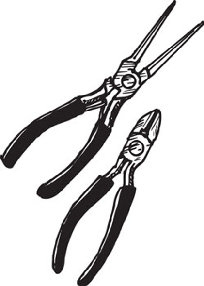 HOBBY SIZED NEEDLE NOSE PLIERS