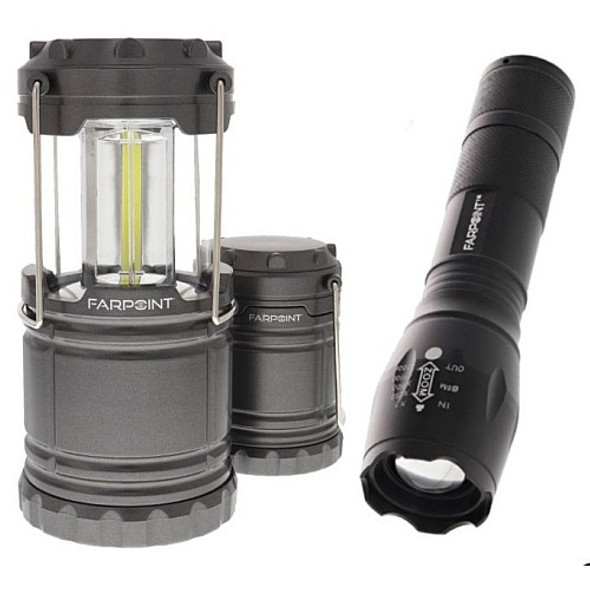 IZOOM LANTERN AND FLASHLIGHT SET