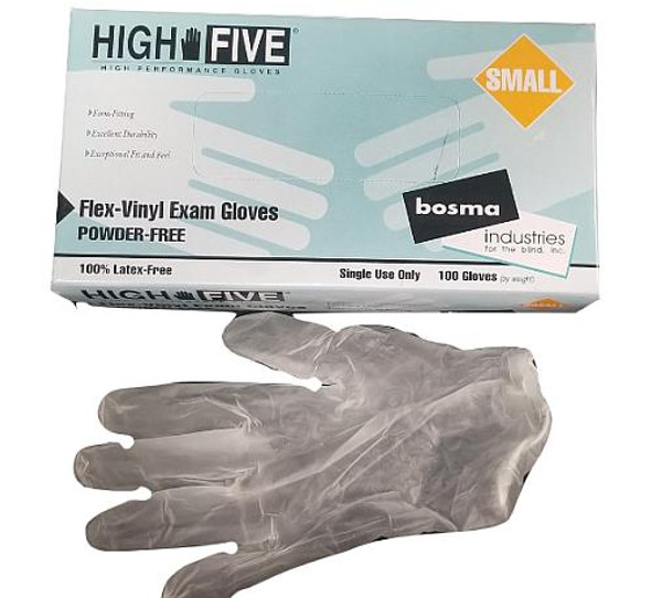 100 SIZE SMALL LATEX-FREE EXAM GLOVES