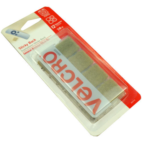 7/8" SQUARE PEEL AND STICK TAN VELCRO SQUARES 7/8" SQUARE PEEL AND STICK TAN VELCRO SQUARES