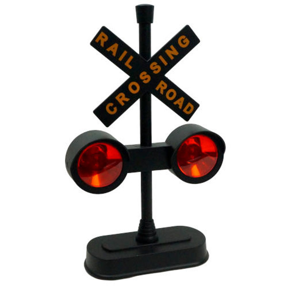 RAILROAD CROSSING MODEL WITH SOUND