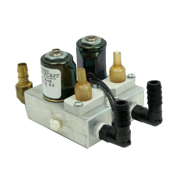 VALVE, SOLENOID, 24VDC, 4-PORT, 15 PSI AIRCAST