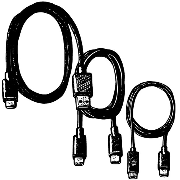 STANDARD USB TO "C" CHARGING/DATA CABLE UNITEK