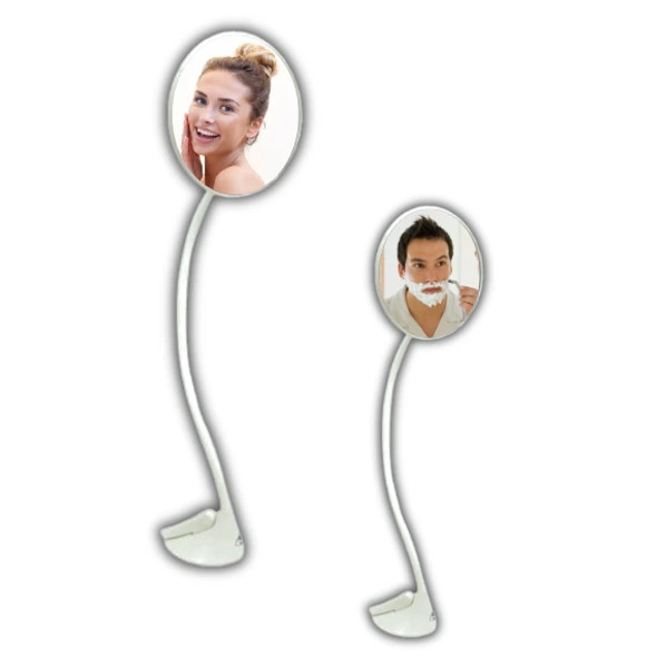 PORTABLE SUCTION-CUP FLEX-NECK MIRROR