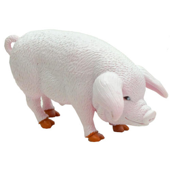 3-1/2" LONG REALISTIC POLYRESIN PIG