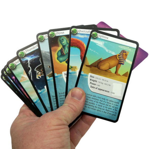 NATURES CHALLENGE SEA CREATURES CARD GAME