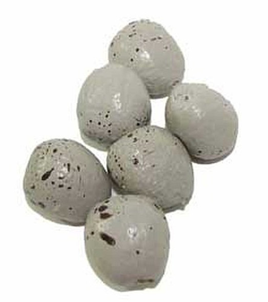 BIRD RESIN CRAFT EGGS PKG(4)