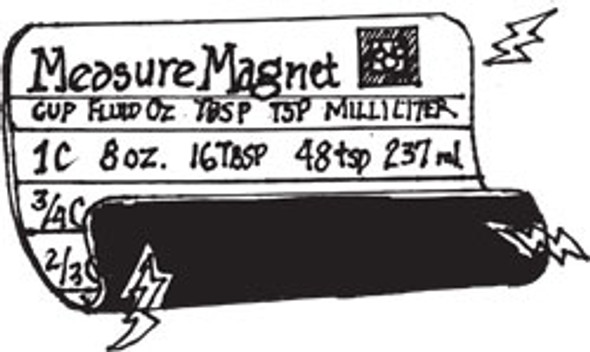 KITCHEN MEASUREMENT CONVERSION MAGNET PKG(6)