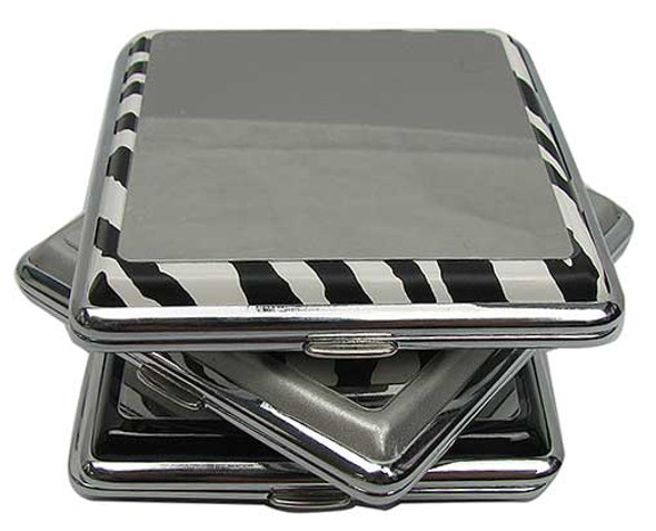 MIRRORED CIGARETTE CASES PKG(4)