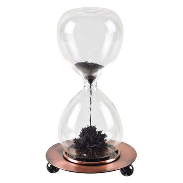 MAGNETIC IRON FILING SAND TIMER