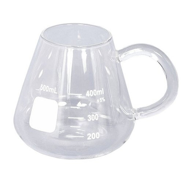 HANDLED ERLENMEYER FLASK COFFEE CUP