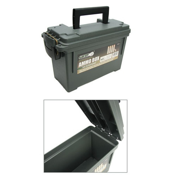 LIGHTWEIGHT PLASTIC AMMO STYLE LOCKING CASE