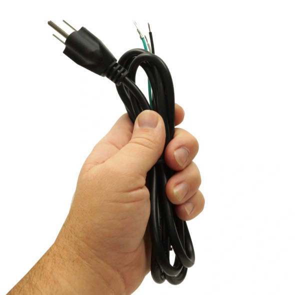 6' 3-PRONG GROUNDED LINE CORD SV7 18 GAUGE