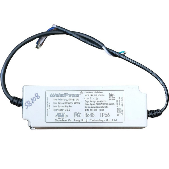 LED LIGHTING TRANSFORMER BALLAST 40WATT OUTPUT