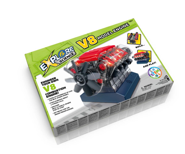 WORKING V8 ENGINE MODEL KIT