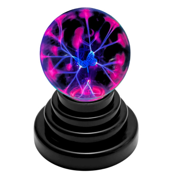 BUTTERFLY PLASMA BALL BATTERY OPERATED