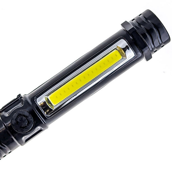RECHARGEABLE 2-IN-1 4-FUNCTION FLASHLIGHT