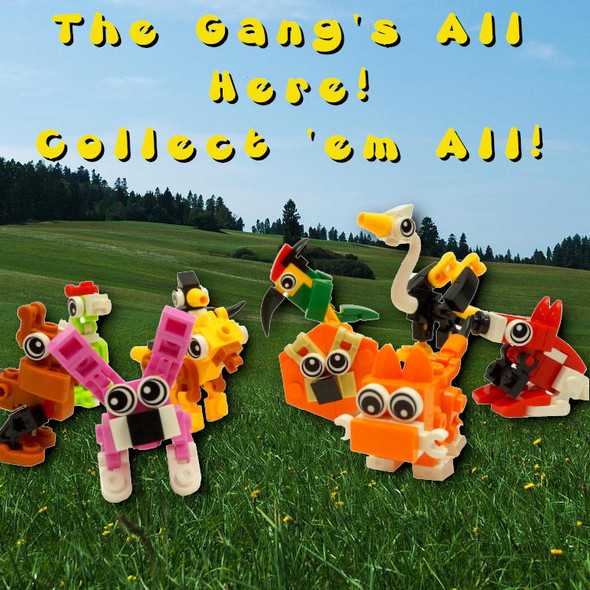 MINI ANIMAL BUILDING BLOCK SETS