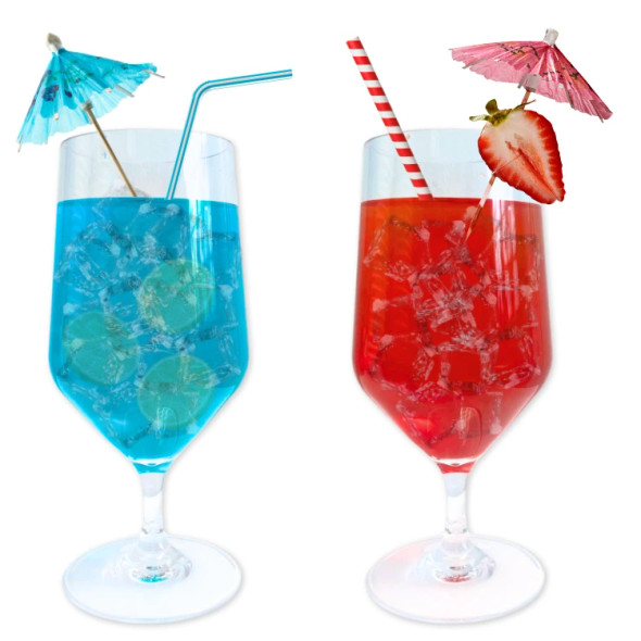 12-PIECE SHATTERPROOF 14 OZ PLASTIC WINE GLASSES 12-PIECE SHATTERPROOF 14 OZ PLASTIC WINE GLASSES