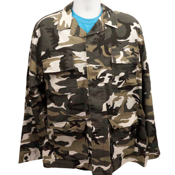 LARGE MIL-TEC URBAN CAMO R/S BDU JACKET