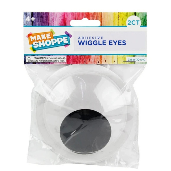 4" Googly Eyes Pair w/2" Pupils
