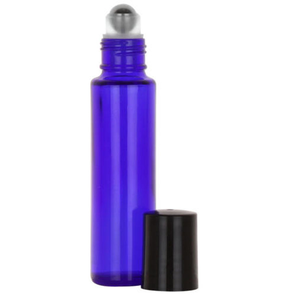 GLASS AROMATHERAPY TYPE ROLL-ON BOTTLES PKG(6)