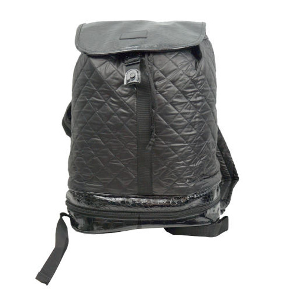 12" X 12" ELEGANT BLACK BACKPACK