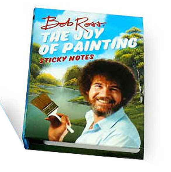 BOB ROSS STICKY NOTES