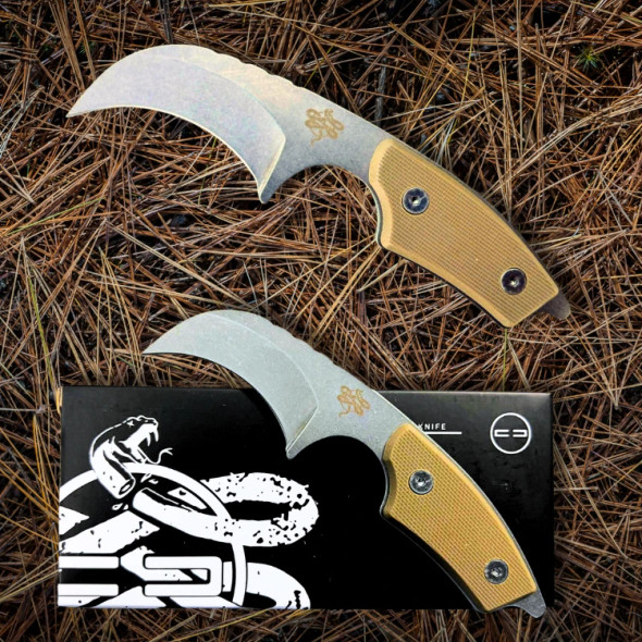 KARAMBIT-STYLE KNIFE WITH SHEATH