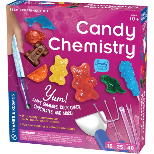 CANDY CHEMISTRY EDIBLE EXPERIMENTS KIT