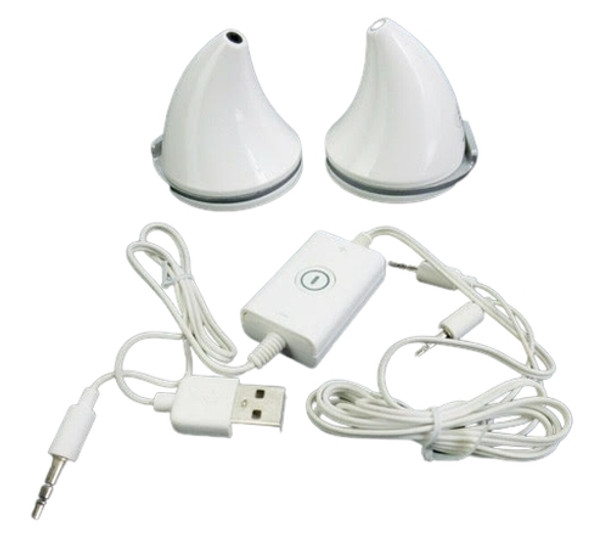 HORN SHAPED USB POWERED PC OR LAPTOP SPEAKERS