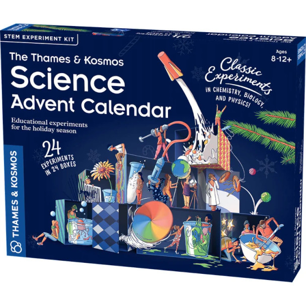 THAMES & KOSMOS SCIENCE ADVENT CALENDAR 24 EXP.