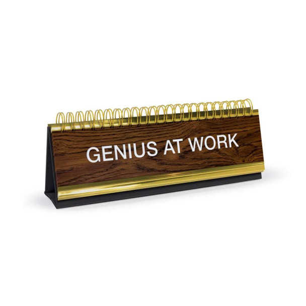 ROTATING DAILY DESK PLAQUE