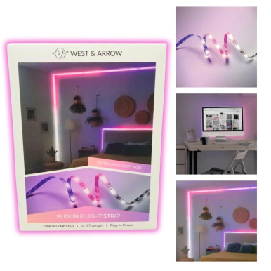 13.1' Led Flexible Rgb Strip Lights - West & Arrow : Target