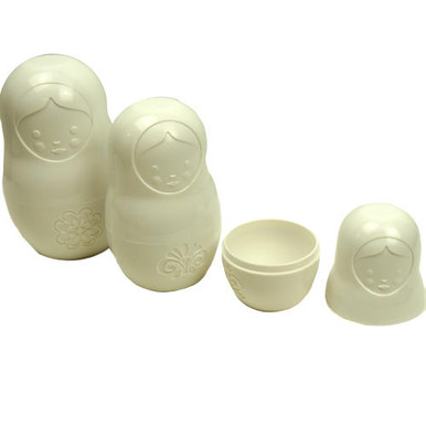 Fred M-Cups Russian Matryoshkas Nesting Dolls Kitchen Measuring Cups Plastic