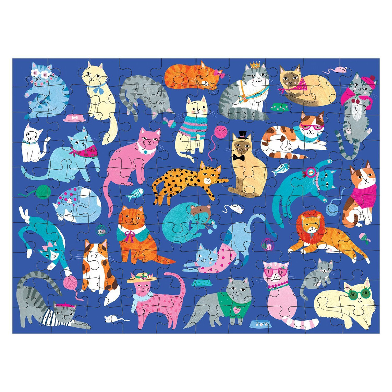 Two in One Puzzle Cats & Dogs - Sage Explorers