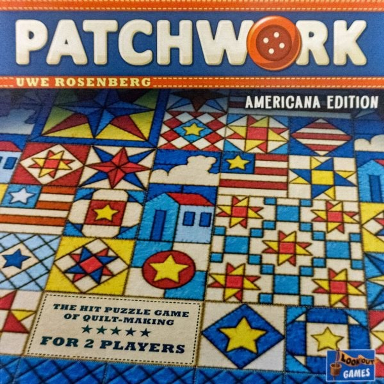  Lookout Games Patchwork: Americana Edition : Toys & Games