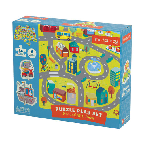 Puzzle Play Set Around Town