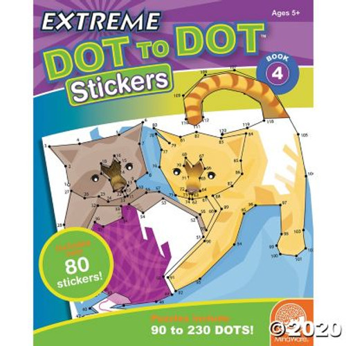 Extreme Dot to Dot Stickers Book 4