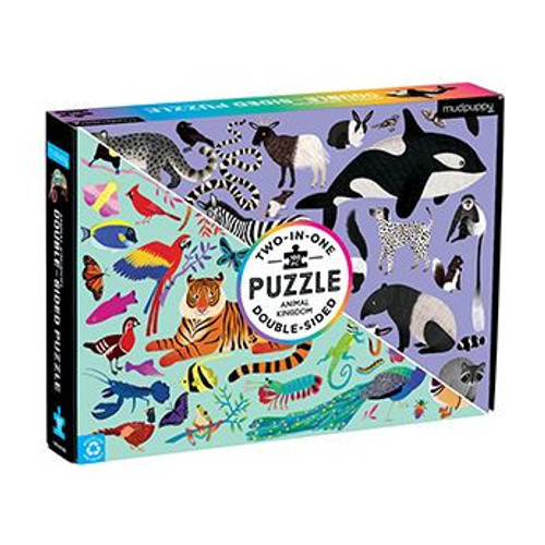 Two in One Puzzle Animal Kingdom