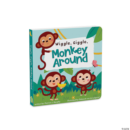 Wiggle, Giggle, Monkey Around Board Book