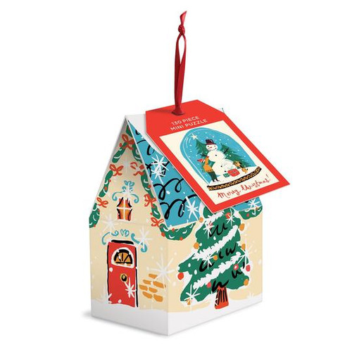 130 Piece Mini Puzzle Snow Globe 130 Piece Mini Puzzle Snow Globe